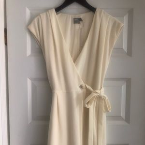 Never worn cream white dress